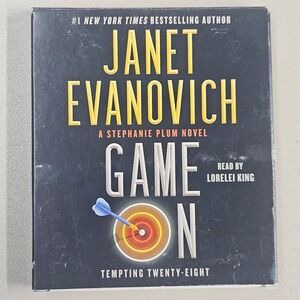 Janet Evanovich Game On Tempting Twenty-Eight Stephanie Plum CD Audiobook 2021